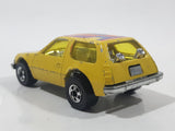 1978 Hot Wheels Flying Colors Packin' Pacer Yellow Die Cast Toy Car Vehicle - Hong Kong