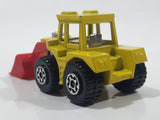 Vintage 1978 Lesney Matchbox Superfast No. 29 Tractor Shovel Yellow and Red Die Cast Toy Construction Building Equipment Vehicle