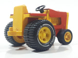 Vintage Tonka Tractor Yellow and Orange Pressed Steel and Plastic Toy Car Vehicle 811002