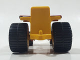 Vintage Tonka Tractor Yellow and Orange Pressed Steel and Plastic Toy Car Vehicle 811002