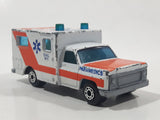 Vintage 1977 Matchbox Paramedics 911 Ambulance Die-cast Toy Car with Opening Rear Doors