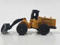 Vintage Zylmex P388 Snow Plow Yellow and Black Die Cast Toy Car Vehicle