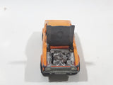 Vintage 1976 Lesney Products Matchbox Superfast No. 54 Ford Capri Orange Die Cast Toy Car Vehicle with Opening Hood