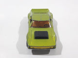 Vintage 1972 Lesney Matchbox Superfast AMX Javelin No. 9 Metallic Green Die Cast Toy Car Vehicle with Opening Doors