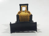 Vintage Zylmex P378 Tractor Bull Dozer Yellow and Black Die Cast Toy Car Vehicle