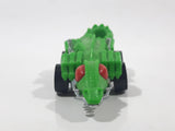 1988 Hot Wheels Speed Demons Fangster Green with Red Eyes Die Cast Toy Creature Car Vehicle