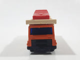 Vintage 1976 Lesney Matchbox Superfast No. 11 Car Transporter Semi Truck Orange Die Cast Toy Car Vehicle Made in England