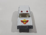 Vintage 1971 Lesney Products Matchbox No. 55 Mercury Police Car Wagon White Die Cast Toy Car Vehicle