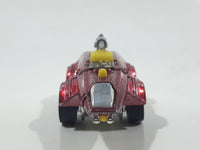 1980 Hot Wheels Spacer Racer Metallic Pink Pearl Red Die Cast Toy Car Vehicle