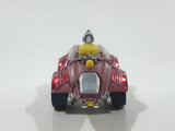 1980 Hot Wheels Spacer Racer Metallic Pink Pearl Red Die Cast Toy Car Vehicle