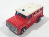 Vintage 1978 Lesney Matchbox Superfast No. 69 Armored Truck "Wells Fargo" Red and White Die Cast Toy Car Vehicle Made in England
