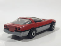 1984 Matchbox 1984 Corvette Convertible Red Die Cast Toy Car Vehicle