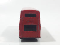 Vintage Corgi Juniors Daimler Fleetline 'See More London' Red Double Decker Bus Die Cast Toy Car Vehicle