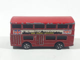 Vintage Corgi Juniors Daimler Fleetline 'See More London' Red Double Decker Bus Die Cast Toy Car Vehicle