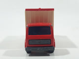 Vintage 1976 Lesney Matchbox Superfast No. 42 Mercedes Container Truck Red Sea Land Die Cast and Plastic Toy Car Vehicle