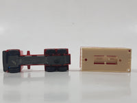 Vintage 1976 Lesney Matchbox Superfast No. 42 Mercedes Container Truck Red Sea Land Die Cast and Plastic Toy Car Vehicle