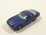 Vintage 1969 Lesney Matchbox Series No. 14 Iso Grifo Blue Die Cast Toy Car Vehicle with Opening Doors