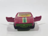 Vintage 1972 Lesney Matchbox Superfast No. 32 Maserati Bora Magenta Pink Die Cast Toy Car Vehicle with Opening Doors Made in England
