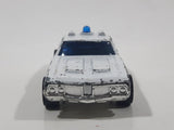 Vintage 1977 Hot Wheels Olds 442 Police Cruiser White Die Cast Toy Car Vehicle BW Hong Kong