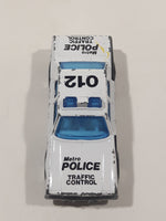 Vintage 1983 Matchbox Superfast Plymouth Gran Fury 012 Police Cop White Die Cast Toy Car Vehicle