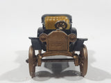 Vintage 1960 TootsieToy 1912 Model T Ford Black Die Cast Toy Car Vehicle 24 Made in Chicago U.S.A.