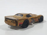 2020 Hot Wheels HW Race Way '76 Greenwood Corvette Metalflake Gold Die Cast Toy Car Vehicle