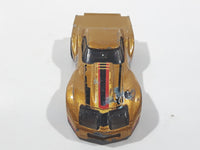 2020 Hot Wheels HW Race Way '76 Greenwood Corvette Metalflake Gold Die Cast Toy Car Vehicle