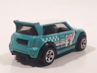 2019 Hot Wheels Rally Sport Mini Cooper S Challenge Teal Blue Die Cast Toy Car Vehicle