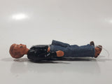 Vintage Lundby or Huckel Dollhouse Man Bendable Rubber Miniature 4" Tall Toy Doll Figure
