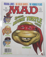 1989 December No. 291 MAD Magazine Special Mutant Turtle Issue Comic Book