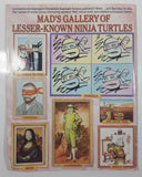 1989 December No. 291 MAD Magazine Special Mutant Turtle Issue Comic Book