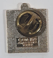 1988 Calgary Olympics Northern Telecom Official Supplier Ski Jumping Enamel Metal Lapel Pin in Original Bag