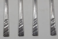 Vintage Vltd Extra A Sheffield England Silver Plate Fish Knife Set of 4