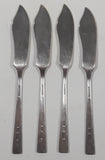 Vintage Vltd Extra A Sheffield England Silver Plate Fish Knife Set of 4