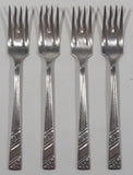 Vintage Vltd Extra A Sheffield England Silver Plate Fork Set of 4