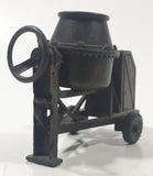 Vintage Cement Mixer Miniature Metal Pencil Sharpener Doll House Furniture