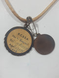 Vintage B.C.S.S.A. Enamel Swimming Medal Award with Royal Life Saving Society Medal Award