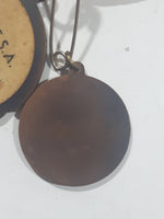 Vintage B.C.S.S.A. Enamel Swimming Medal Award with Royal Life Saving Society Medal Award