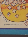 Vintage 1977 Hallmark Cards Rules For The Rec Room 5 3/4" x 8" Wood Wall Plaque