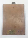 Vintage 1977 Hallmark Cards Rules For The Rec Room 5 3/4" x 8" Wood Wall Plaque