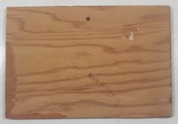 Vintage Once A King Always A King But Once A Knight Is Enough 5 1/4" x 7 3/4" Wood Wall Plaque