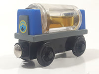 Thomas & Friends Aquarium Car Blue Wood and Plastic Magnetic Toy Vehicle 3 3/8" Long