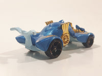 2015 Hot Wheels HW City Street Beasts Knight Draggin' Blue Die Cast Toy Car Vehicle