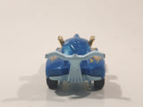 2015 Hot Wheels HW City Street Beasts Knight Draggin' Blue Die Cast Toy Car Vehicle