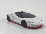 2020 Hot Wheels HW Roadsters '16 Lamborghini Centenario Roadster White Die Cast Toy Car Vehicle