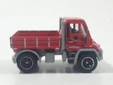 2019 Matchbox MBX Construction 2006 Mercedes-Benz Unimog U300 Red Die Cast Toy Car Vehicle