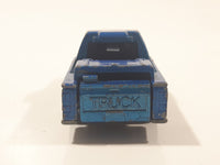 1985 Hot Wheels Crack-Ups Pick Up (Rear crash) Bumper Thumper Blue Die Cast Toy Car Vehicle Hong Kong