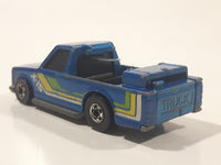 1985 Hot Wheels Crack-Ups Pick Up (Rear crash) Bumper Thumper Blue Die Cast Toy Car Vehicle Hong Kong