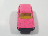 1992 Hot Wheels Volkswagen Golf Hot Pink Glitter Die Cast Toy Car Vehicle