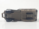 Vintage Zee Toys Zylmex Armored Half Truck T431 U.S.A. 8804 8A-43 Troop Carrier Dark Green Die Cast Toy Car Military Vehicle